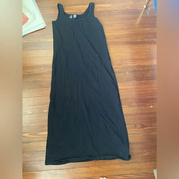 Dkny | Dresses | Vintage Dkny Black Maxi Dress | Poshmark